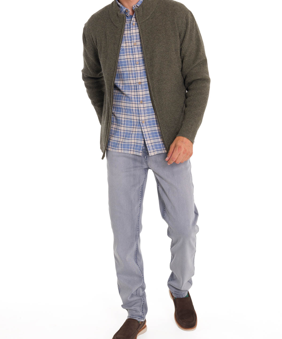 Sweater Lana Hombre Swinfull Verde Rockford