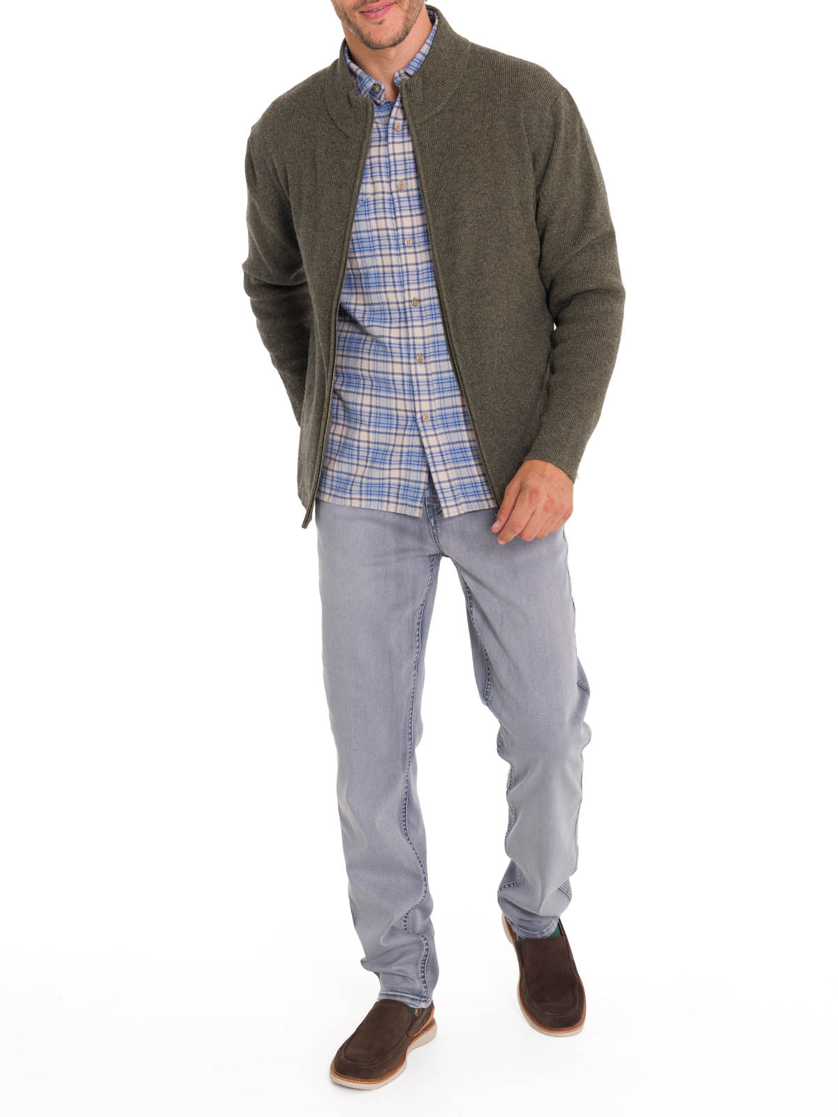 Sweater Lana Hombre Swinfull Verde Rockford