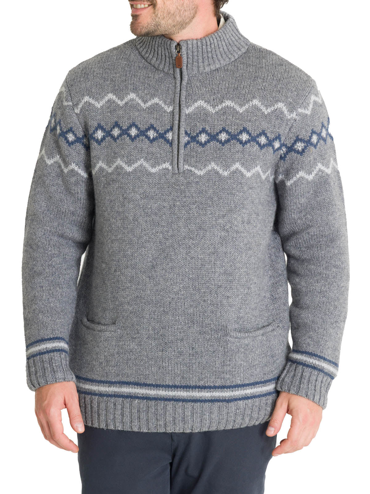 Sweater Lana Hombre Warm Gris Rockford