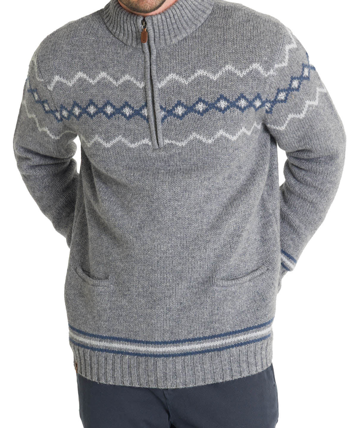Sweater Lana Hombre Warm Gris Rockford