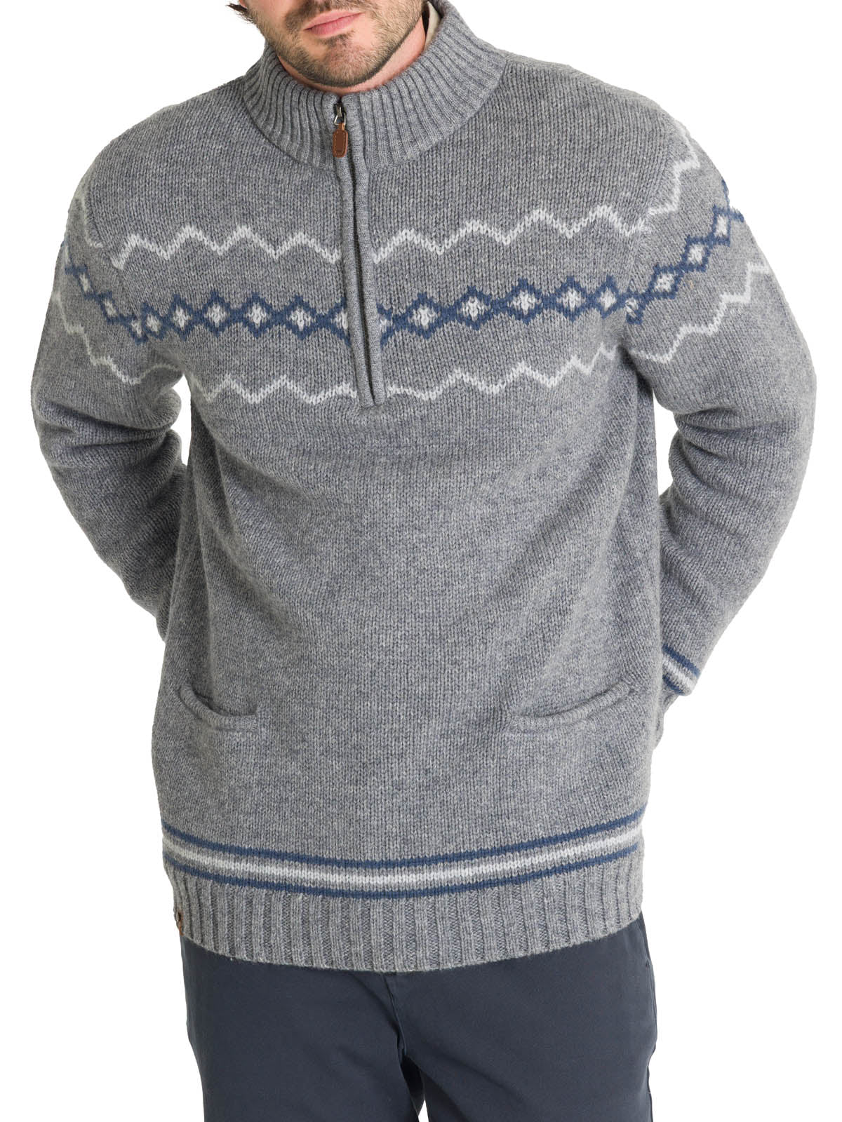 Sweater Lana Hombre Warm Gris Rockford