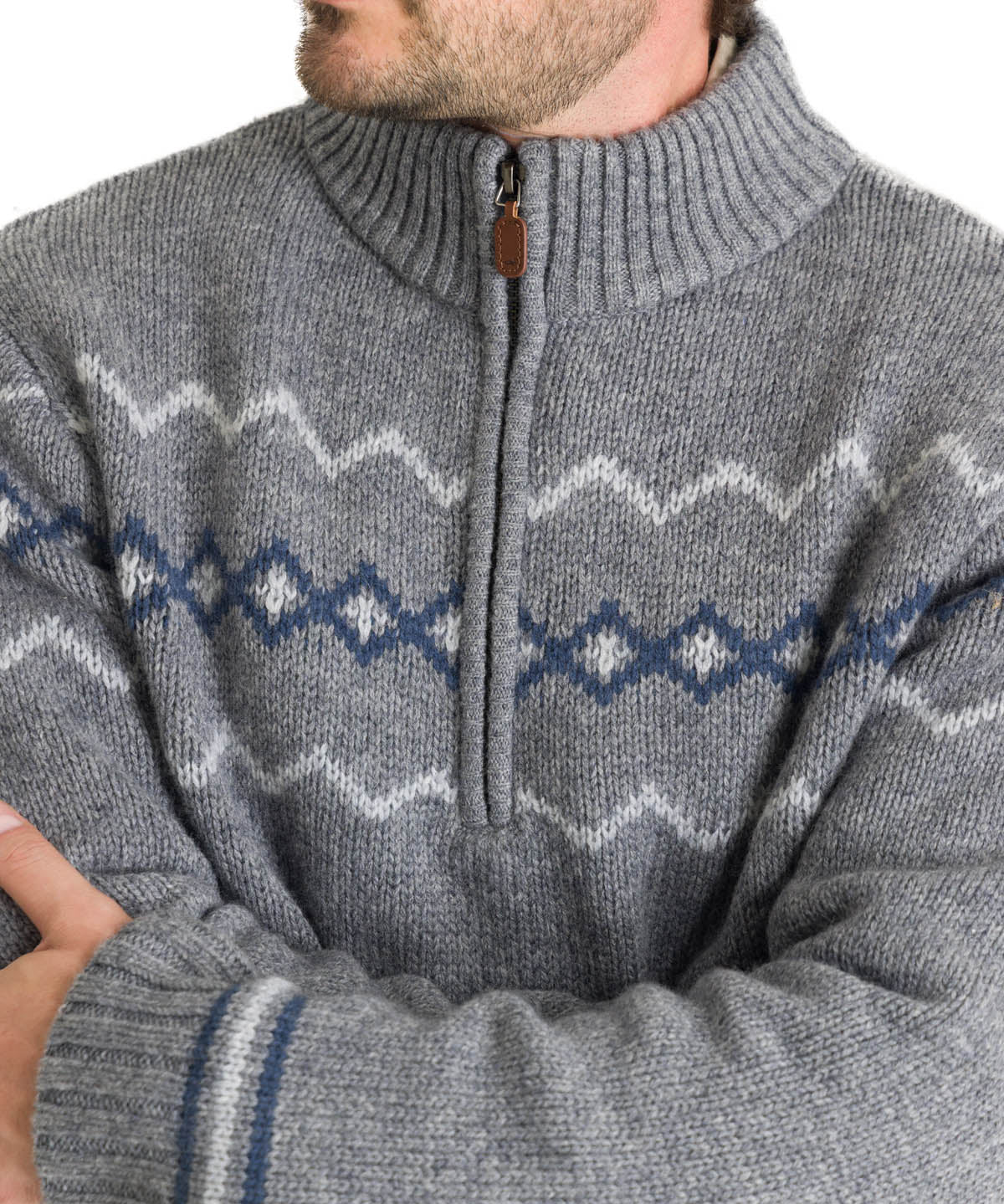 Sweater Lana Hombre Warm Gris Rockford
