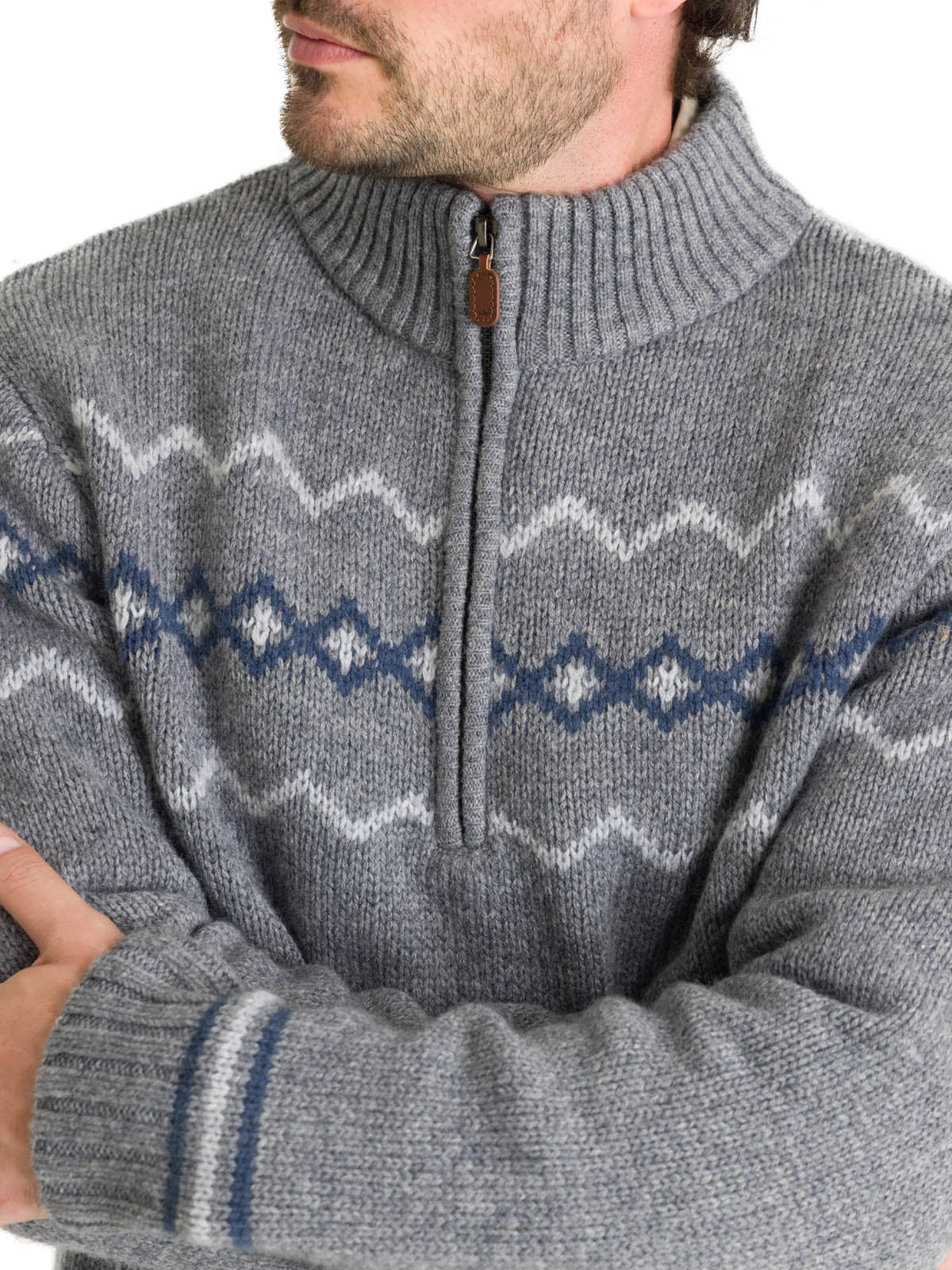 Sweater Lana Hombre Warm Gris Rockford
