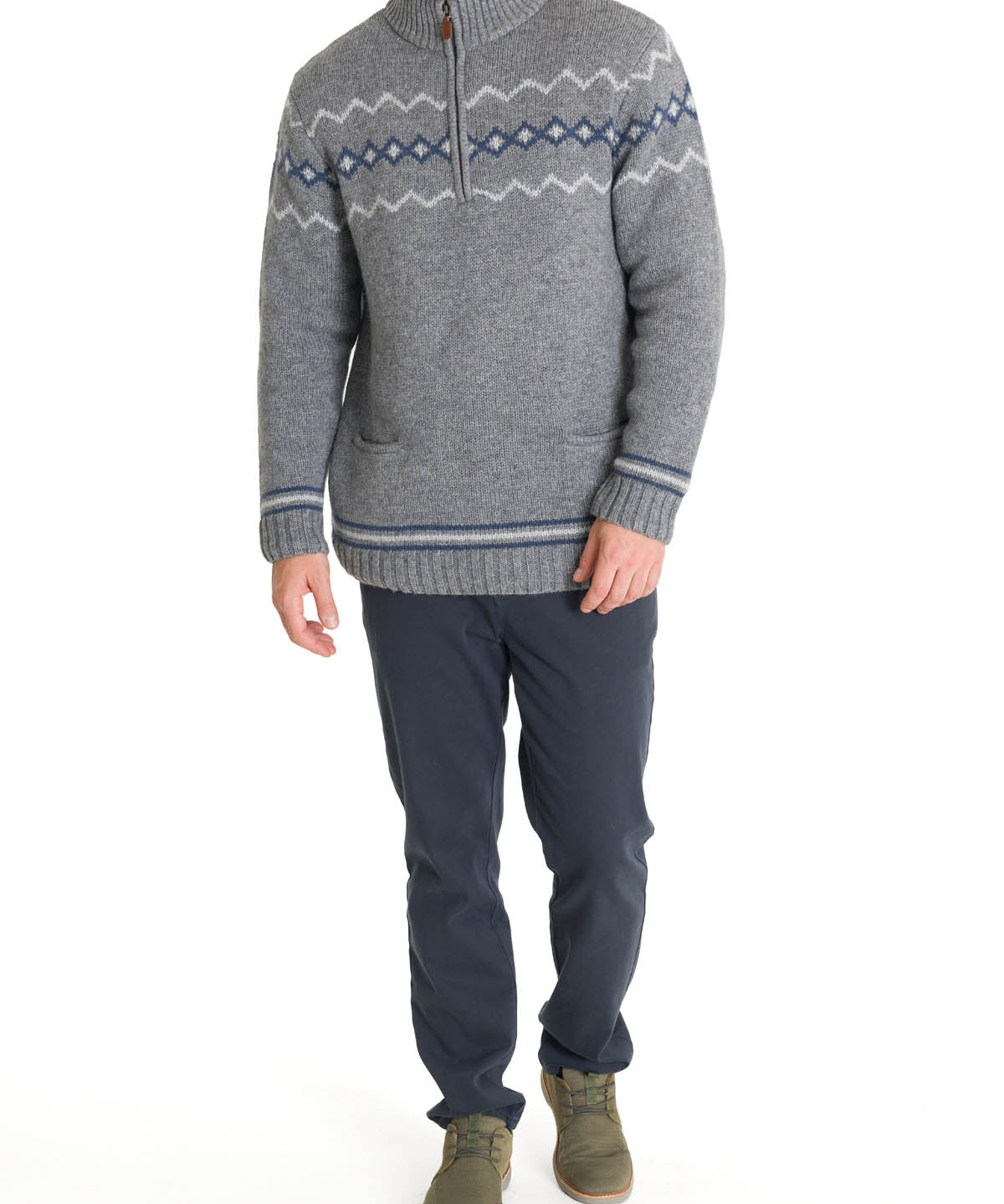 Sweater Lana Hombre Warm Gris Rockford