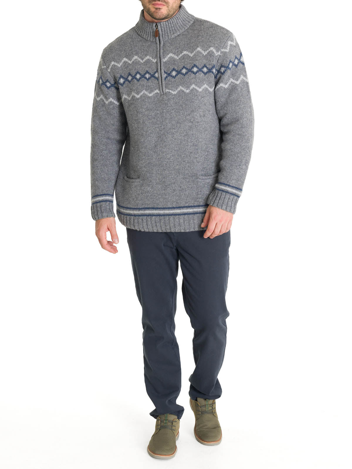 Sweater Lana Hombre Warm Gris Rockford