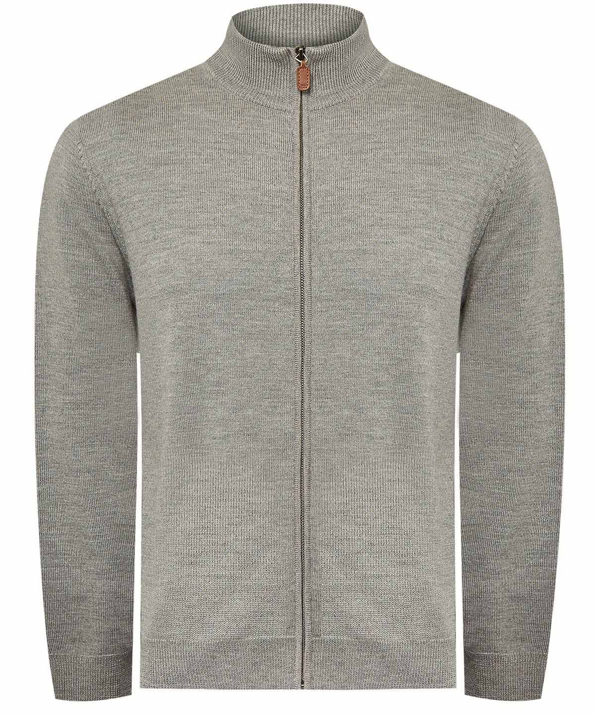 Sweater Lana Merino Hombre Massafull Gris Rockford