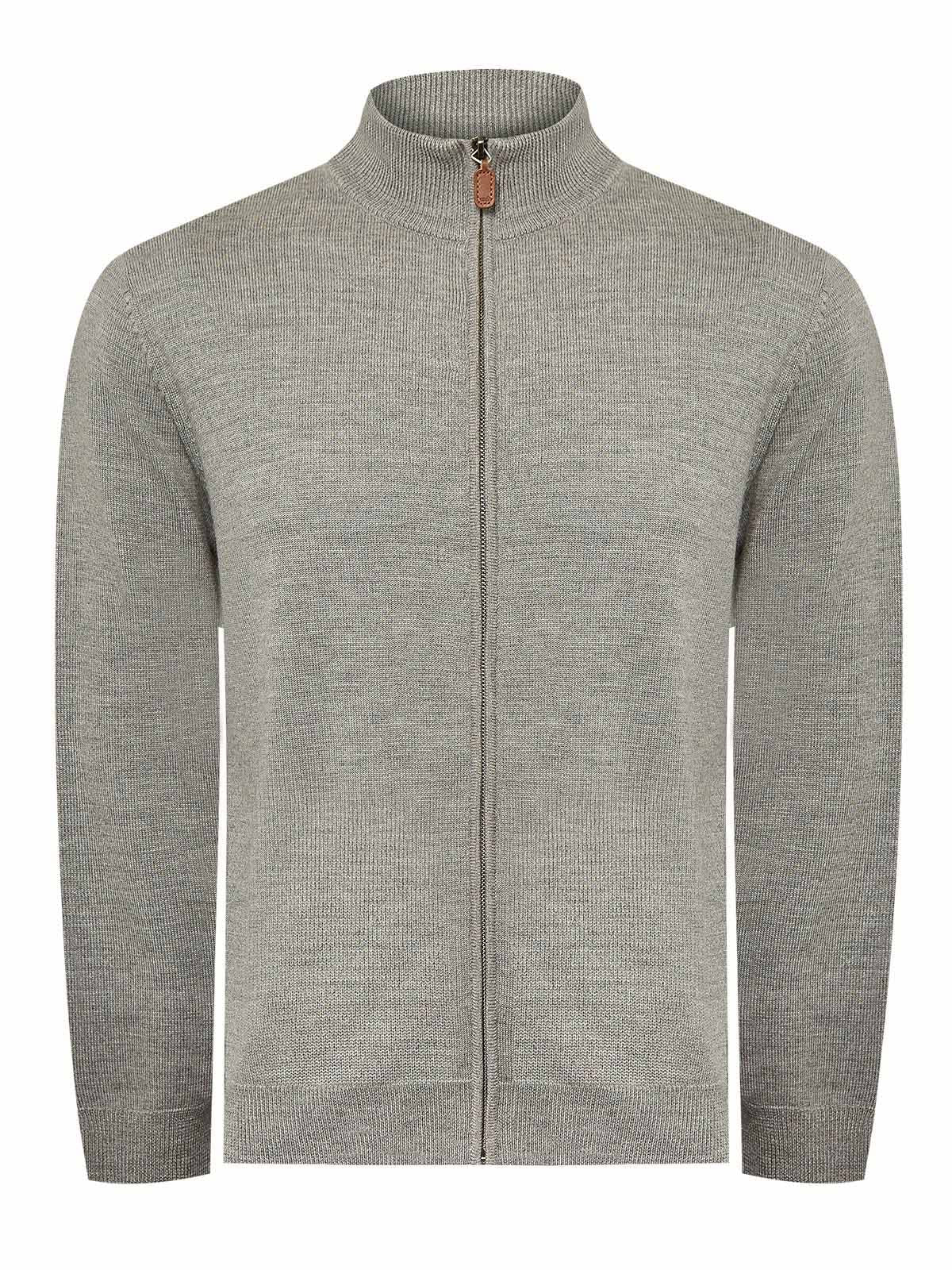 Sweater Lana Merino Hombre Massafull Gris Rockford