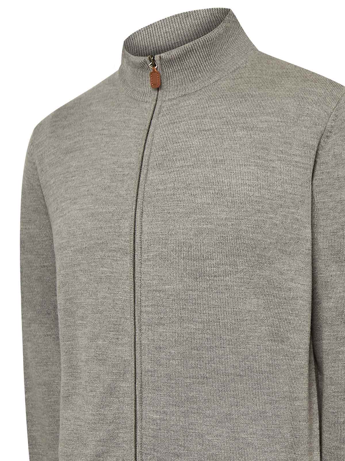 Sweater Lana Merino Hombre Massafull Gris Rockford