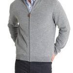 Sweater Lana Merino Hombre Massafull Gris Rockford