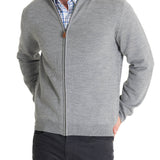 Sweater Lana Merino Hombre Massafull Gris Rockford