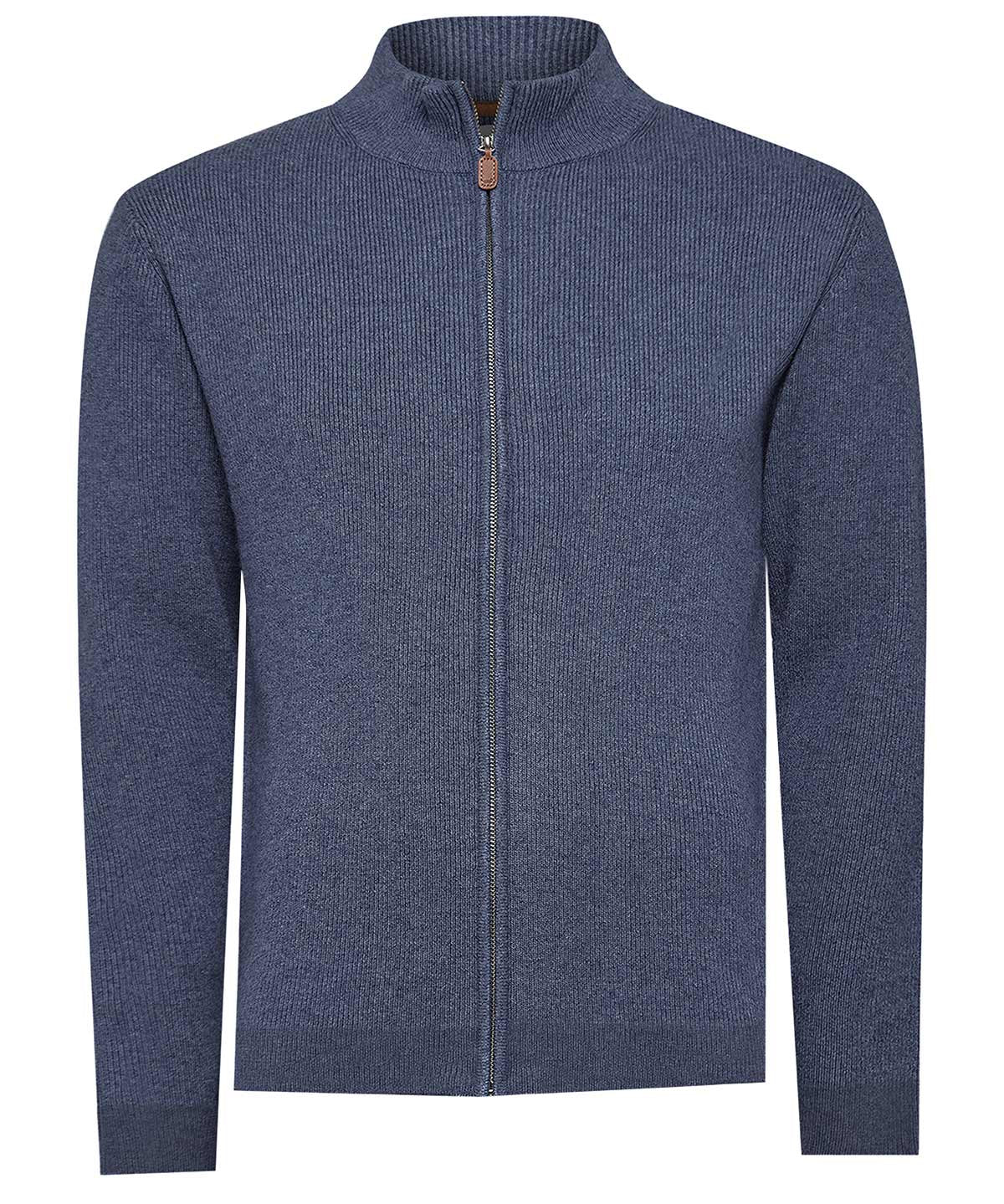 Sweater Lana Merino Hombre Massafull Celeste Rockford