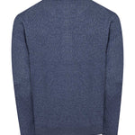 Sweater Lana Merino Hombre Massafull Celeste Rockford