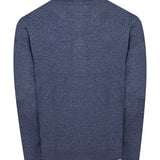 Sweater Lana Merino Hombre Massafull Celeste Rockford