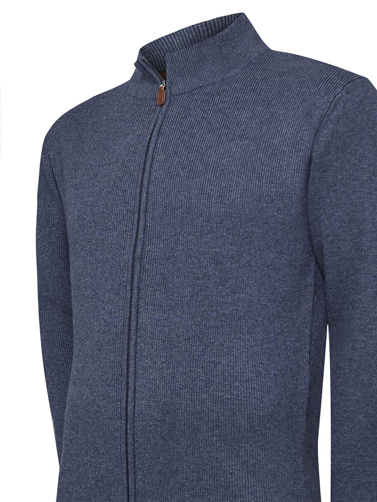 Sweater Lana Merino Hombre Massafull Celeste Rockford