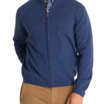 Sweater Lana Merino Hombre Massafull Celeste Rockford