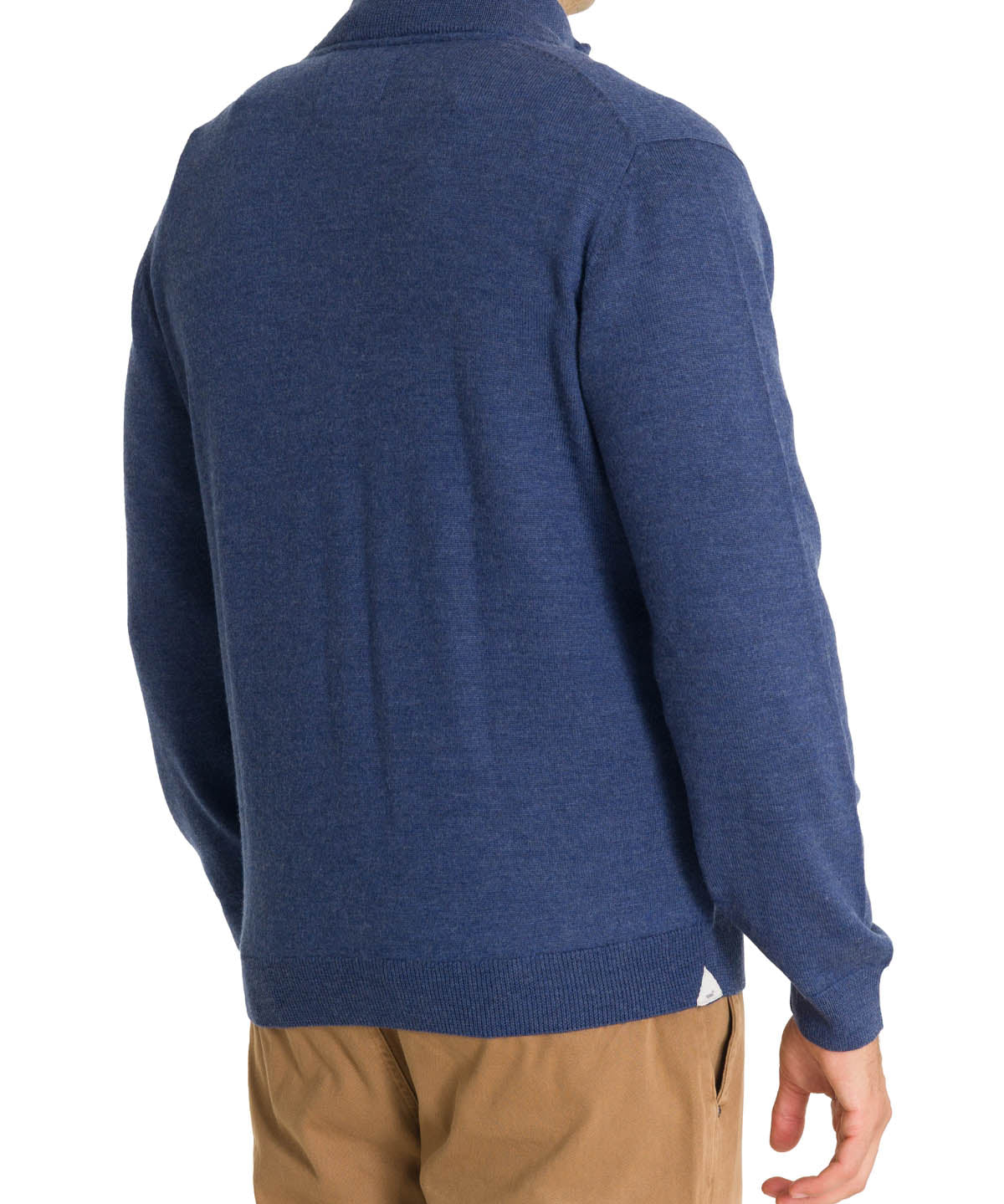 Sweater Lana Merino Hombre Massafull Celeste Rockford