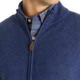 Sweater Lana Merino Hombre Massafull Celeste Rockford