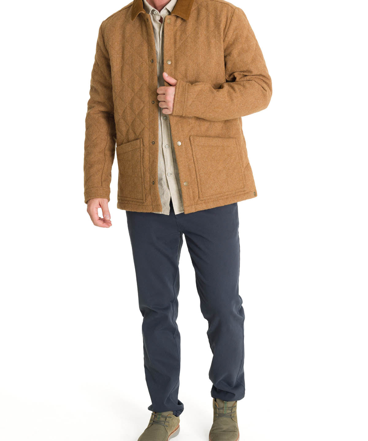 Chaqueta Thermore Hombre Lewis Café Rockford