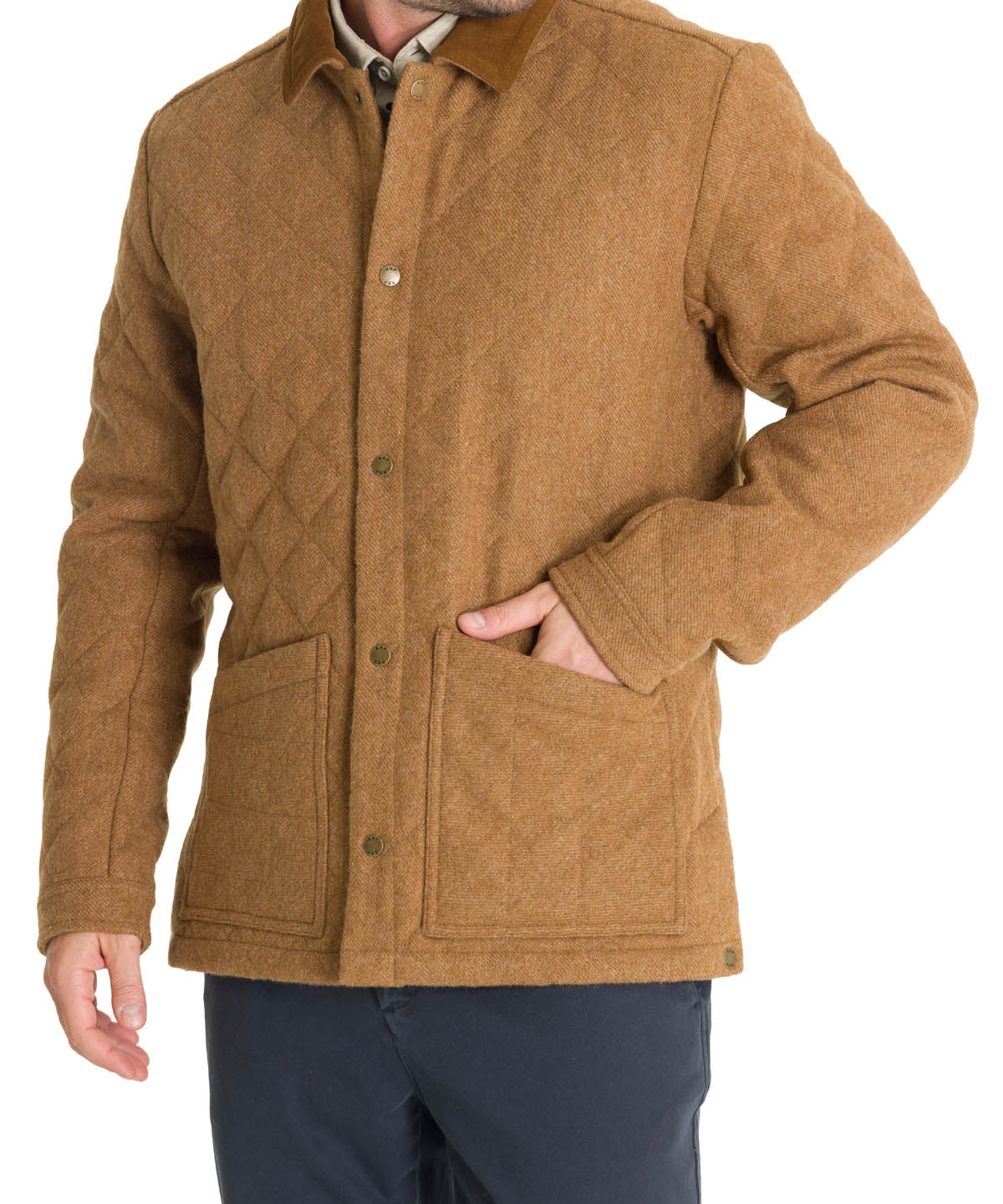 Chaqueta Thermore Hombre Lewis Café Rockford