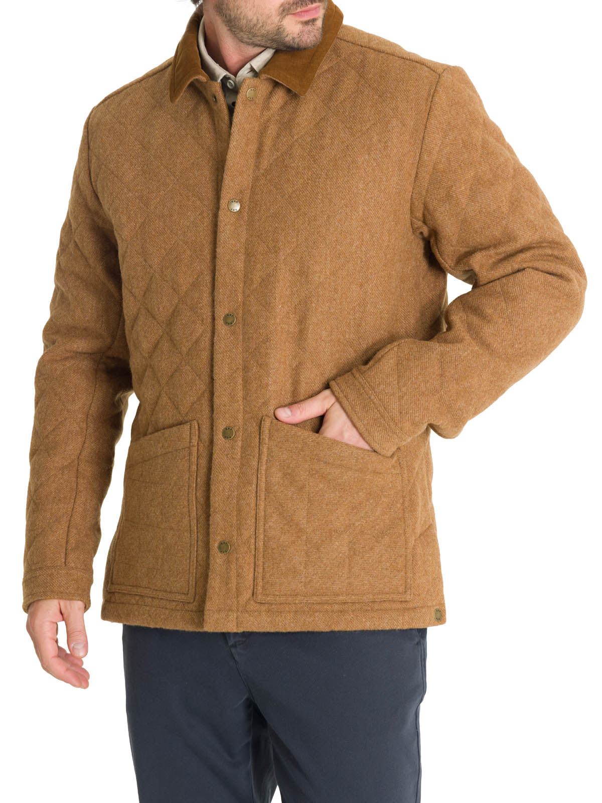 Chaqueta Thermore Hombre Lewis Café Rockford