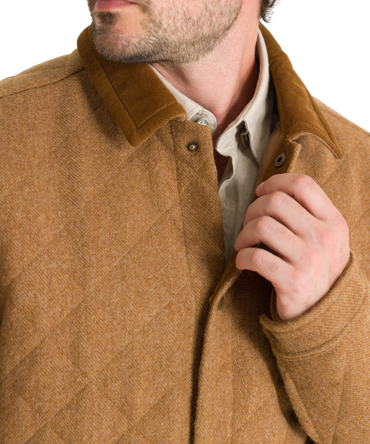 Chaqueta Thermore Hombre Lewis Café Rockford