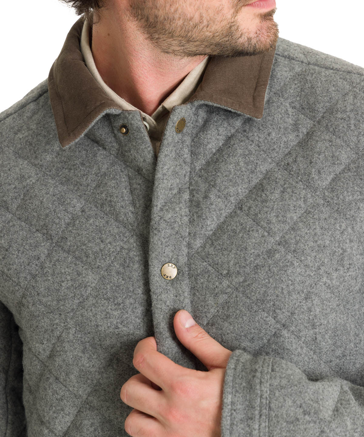 Chaqueta Thermore Hombre Lewis Gris Rockford