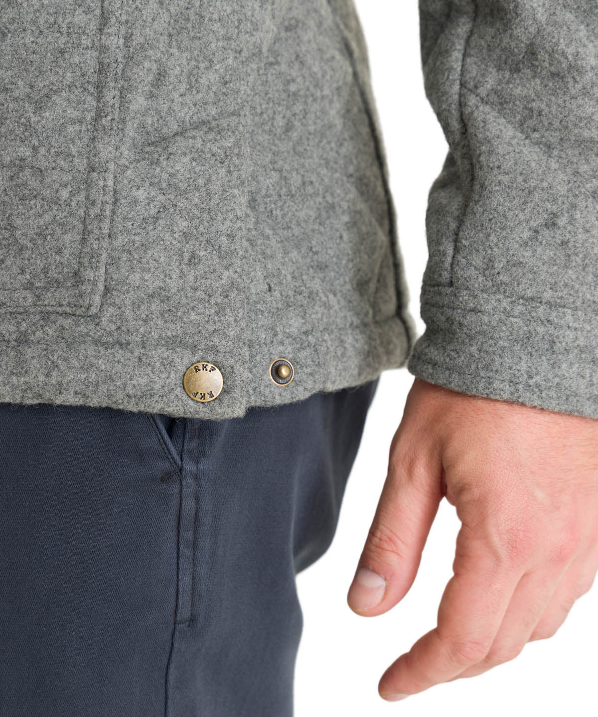 Chaqueta Thermore Hombre Lewis Gris Rockford