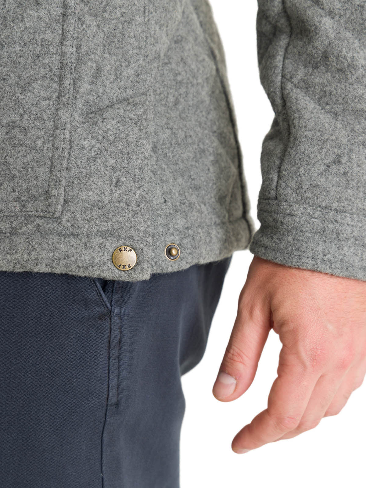 Chaqueta Thermore Hombre Lewis Gris Rockford