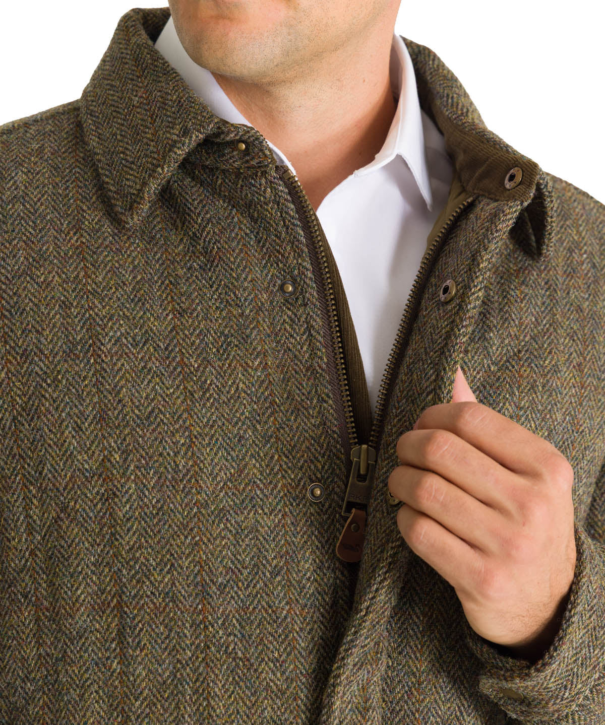 Chaqueta Harris Tweed Hombre Harris Gris Rockford