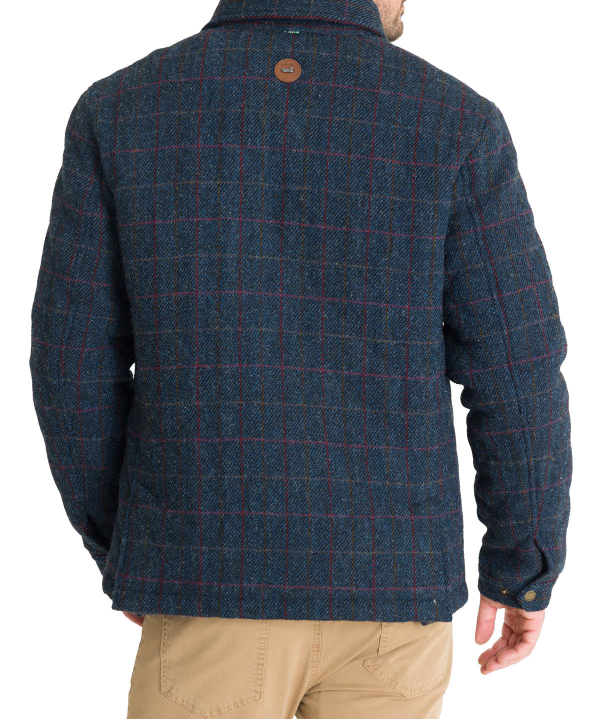 Chaqueta Harris Tweed Hombre Harris Azul Rockford