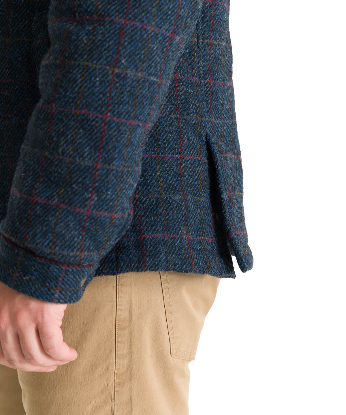 Chaqueta Harris Tweed Hombre Harris Azul Rockford