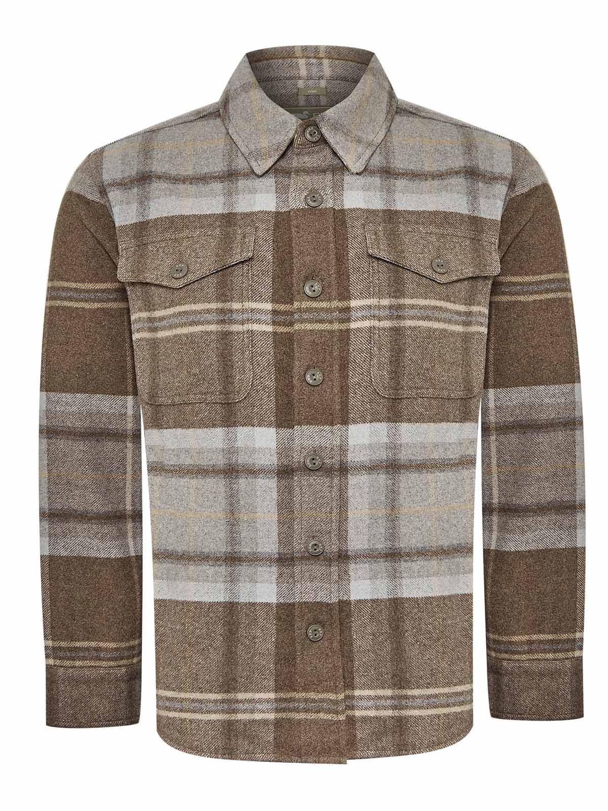 Overshirt Lana Hombre Lumberer Beige Rockford