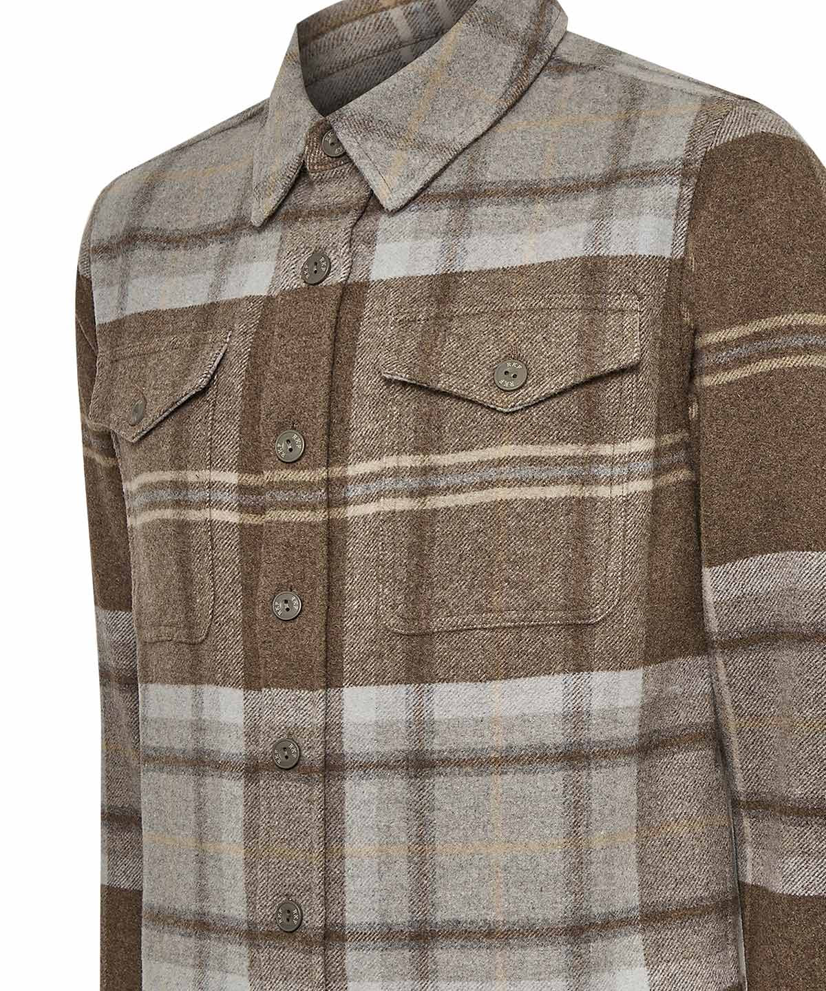 Overshirt Lana Hombre Lumberer Beige Rockford