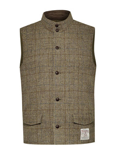 Chaqueta Harris Tweed Hombre Square Azul Rockford