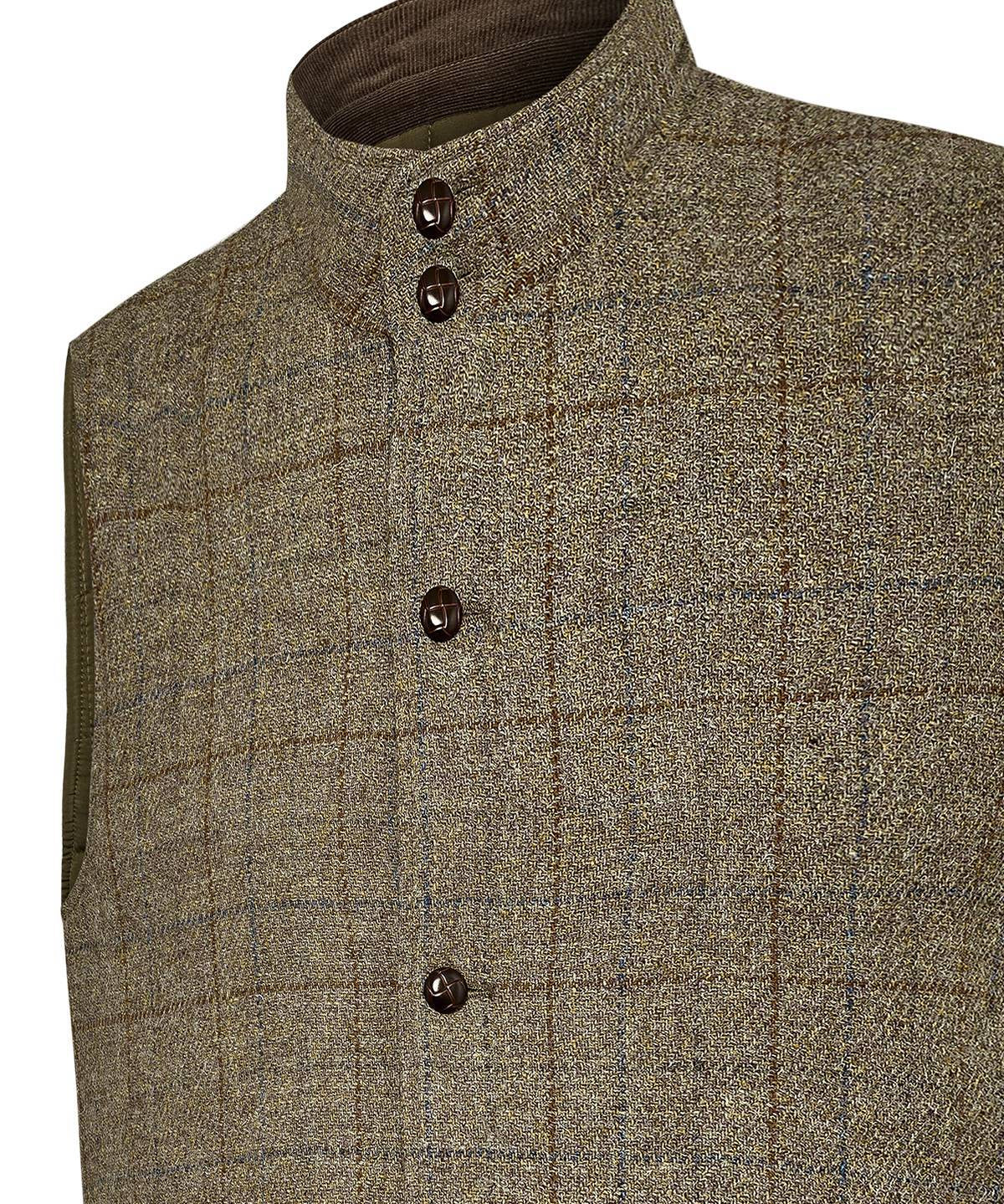 Chaqueta Harris Tweed Hombre Square Azul Rockford