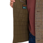 Chaqueta Harris Tweed Hombre Square Azul Rockford
