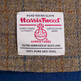 Chaqueta Harris Tweed Hombre Square Azul Rockford