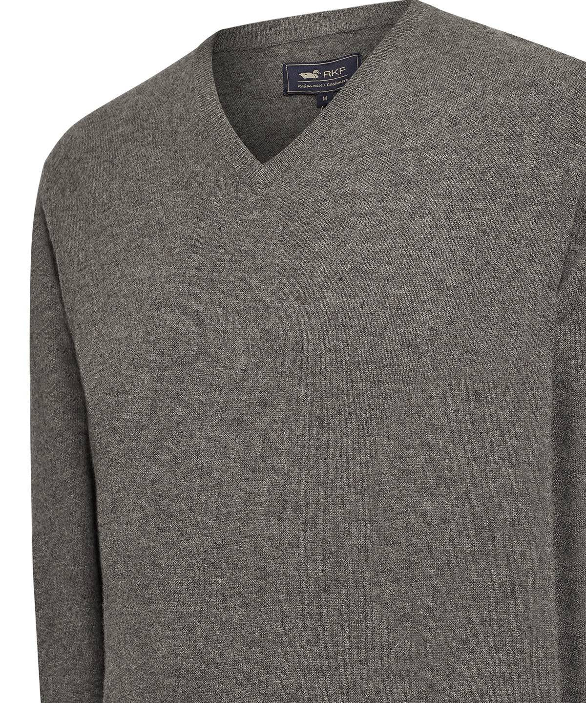 Sweater Lana Hombre Italy V Gris Rockford