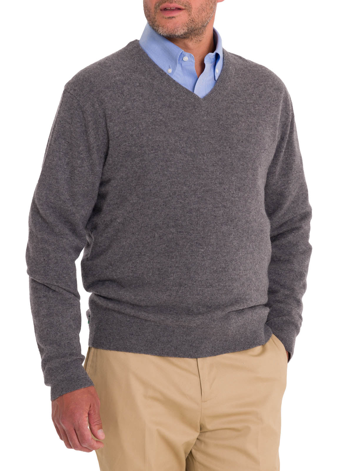 Sweater Lana Hombre Italy V Gris Rockford