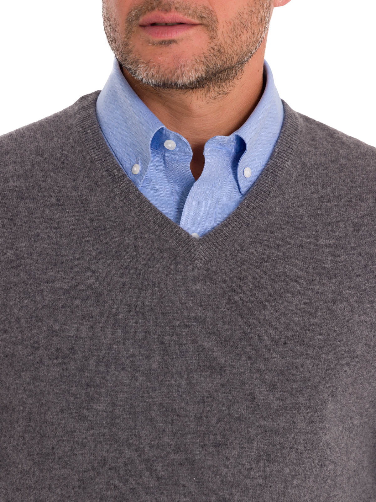 Sweater Lana Hombre Italy V Gris Rockford