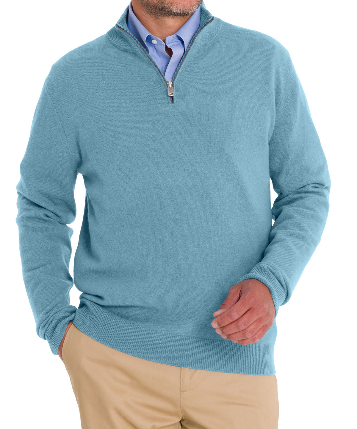 Sweater Lana Hombre Italyh H Celeste Rockford