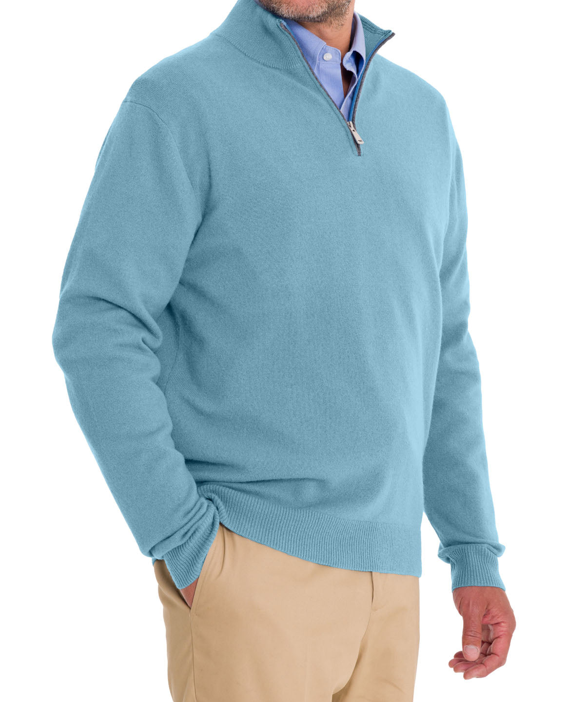 Sweater Lana Hombre Italyh H Celeste Rockford