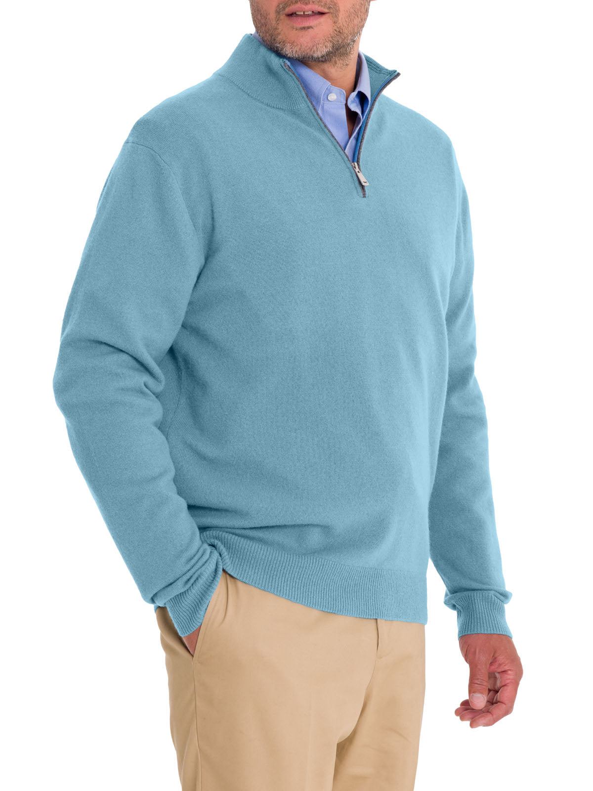 Sweater Lana Hombre Italyh H Celeste Rockford