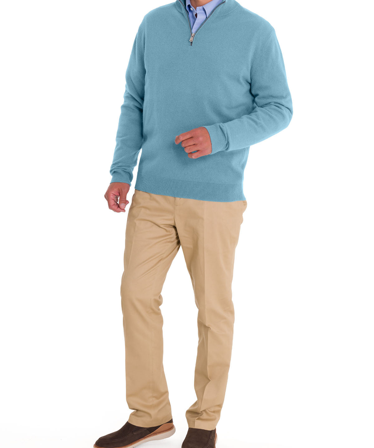 Sweater Lana Hombre Italyh H Celeste Rockford