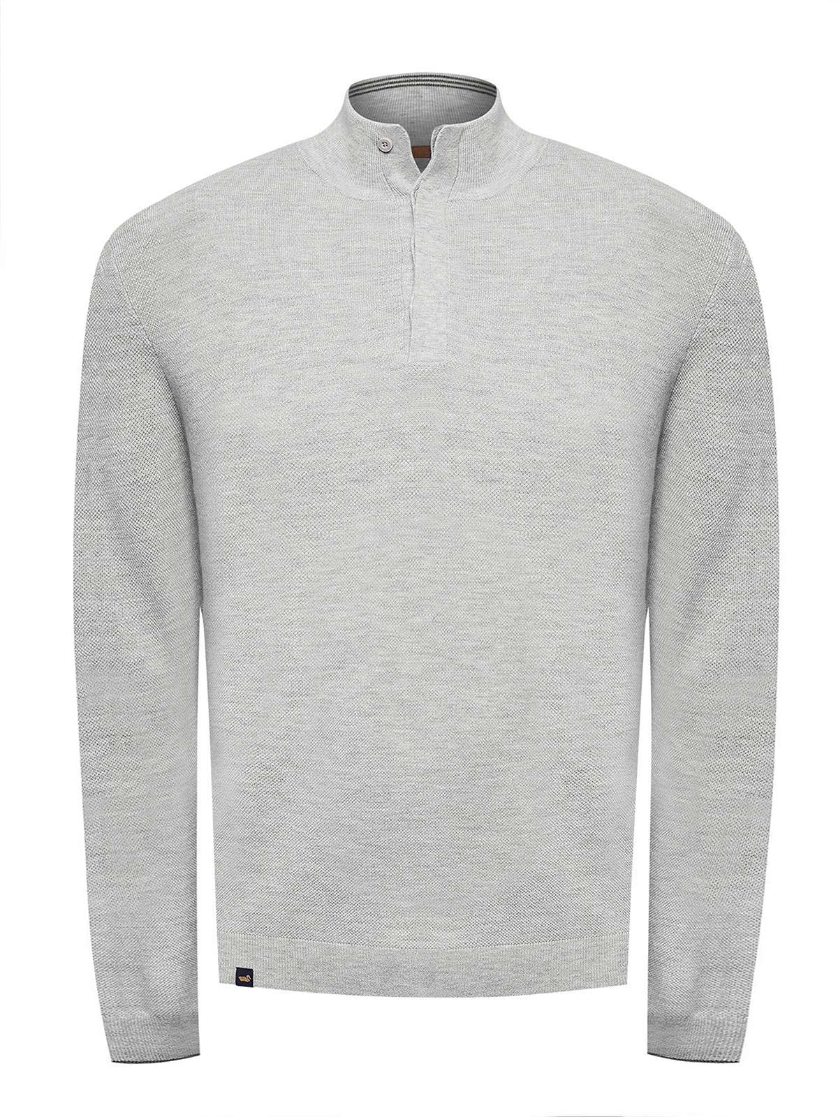 Sweater Lana Mercerizada Hombre Lucca Gris Rockford