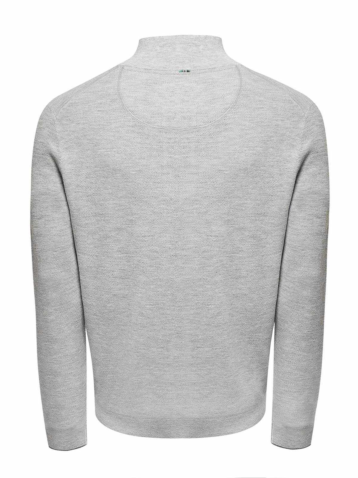 Sweater Lana Mercerizada Hombre Lucca Gris Rockford