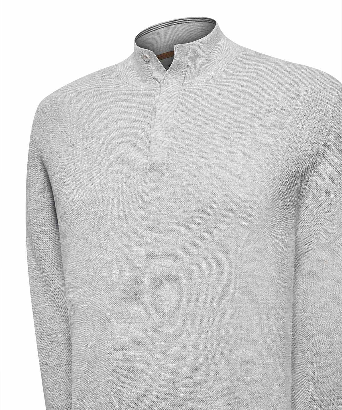 Sweater Lana Mercerizada Hombre Lucca Gris Rockford