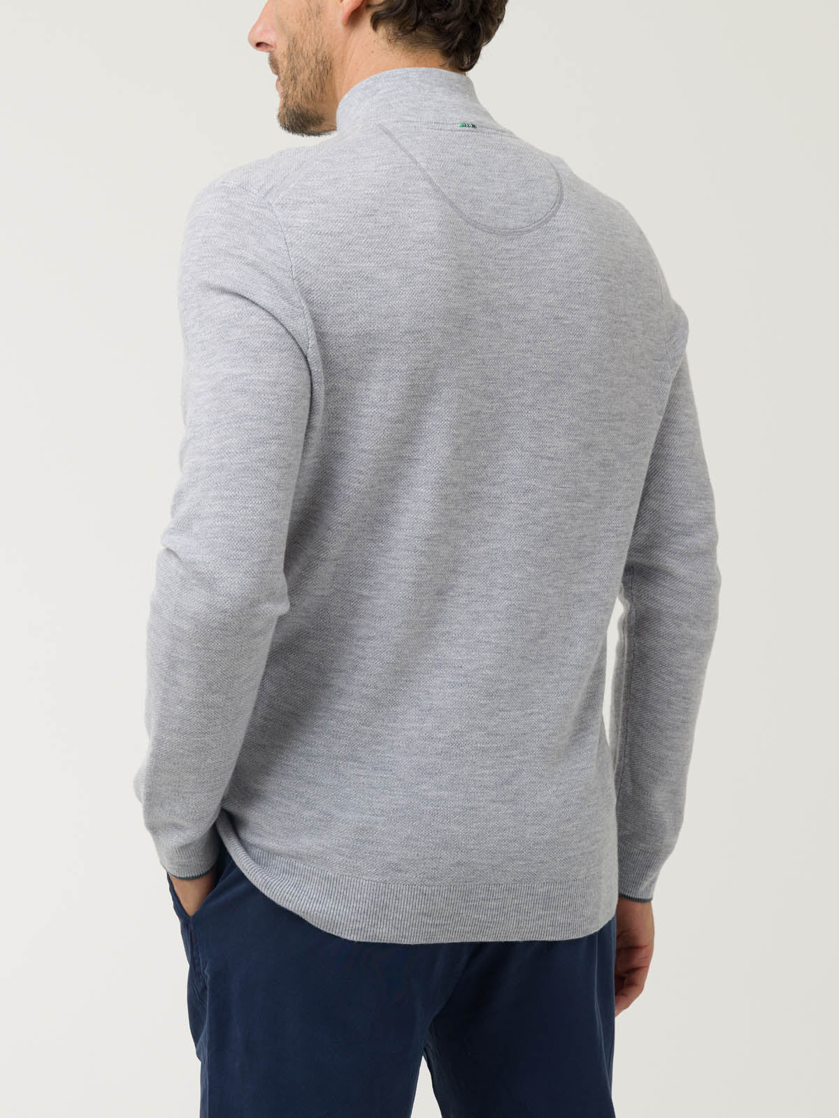 Sweater Lana Mercerizada Hombre Lucca Gris Rockford