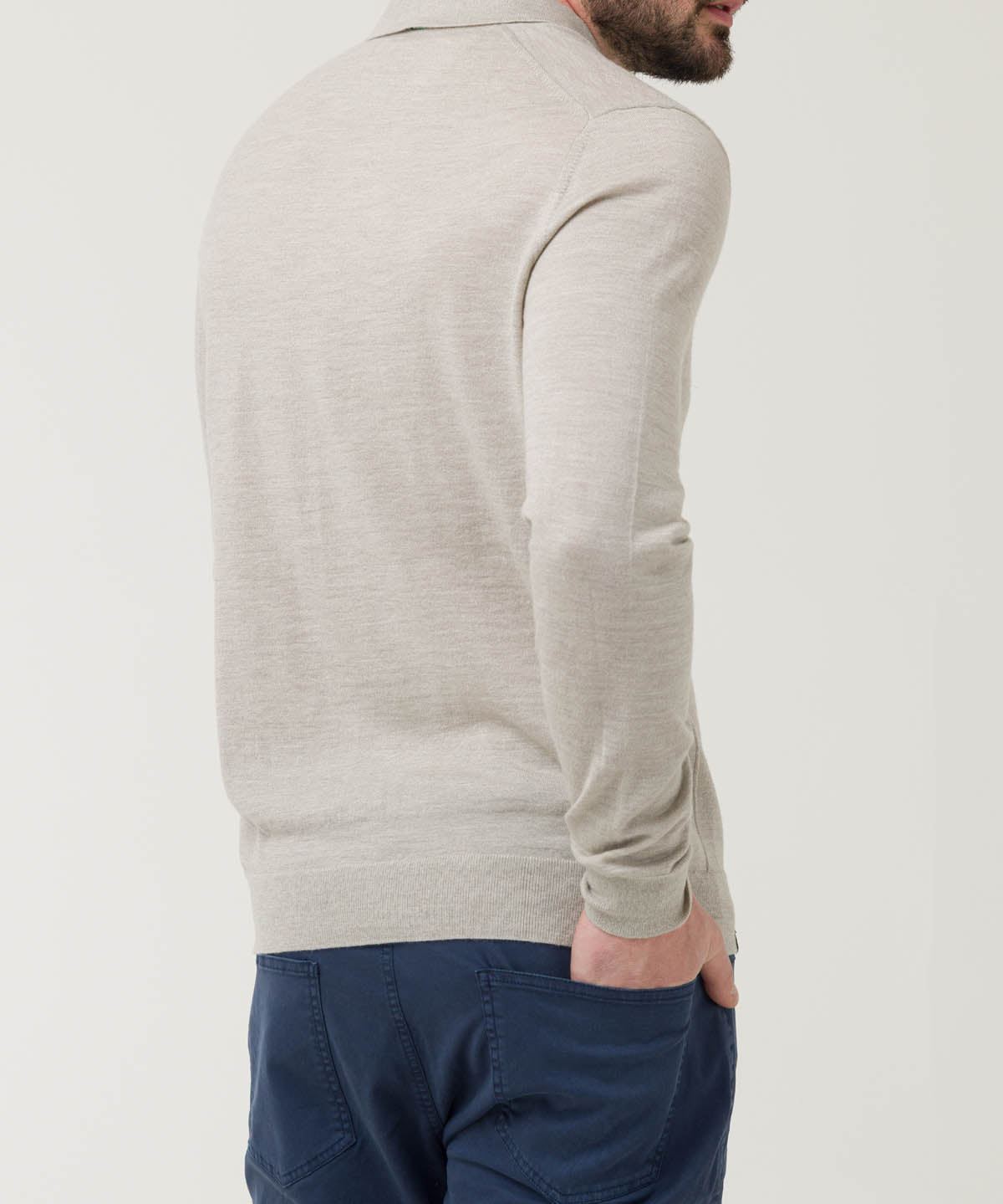 Sweater Lana Hombre Vigo Beige Rockford