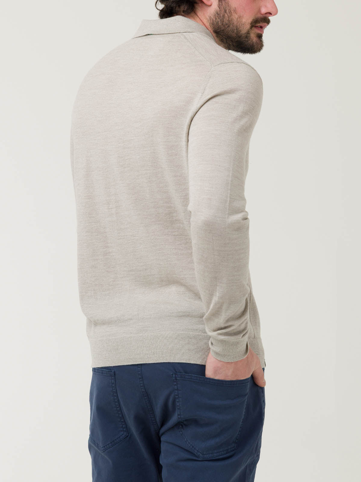 Sweater Lana Hombre Vigo Beige Rockford
